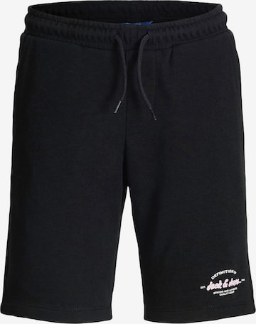Jack & Jones Junior - Pantalón 'JPSTGORDON BRANDON' en negro: frente