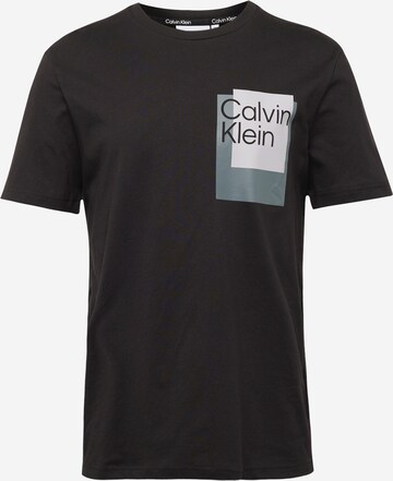 Calvin Klein Shirt in Zwart: voorkant