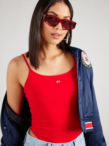 Shirtbody 'ESSENTIAL' Tommy Jeans en rouge