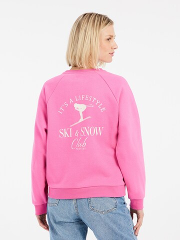 PROTEST Pullover 'PRTAQUA'‌‌‌‌‌‌‌‌‌ in Pink