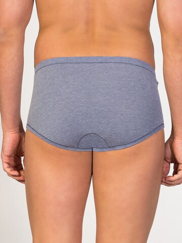 zd ZERO DEFECTS Slip 'Senior Fly Front Brief' in Blau