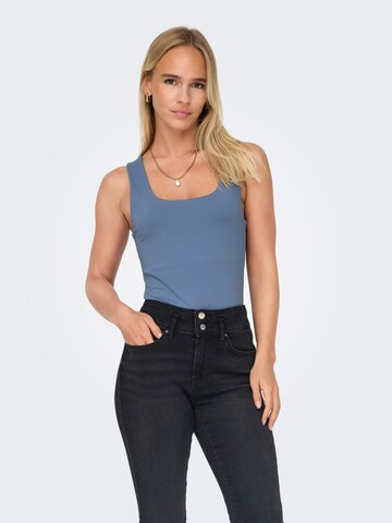 ONLY Top 'ONLEA' in Blue: front