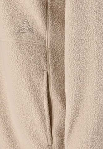 SOS Fleece jas 'Triglav' in Beige