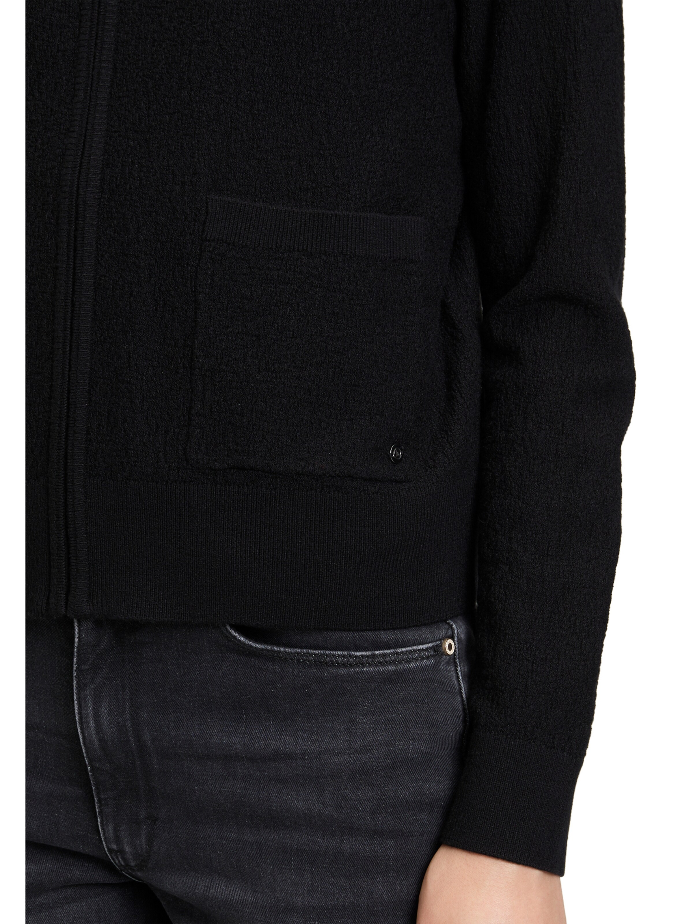 Betty & Co Strickjacke in Schwarz