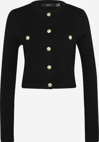 juoda Vero Moda Tall Kardiganas 'VMSABA': priekis