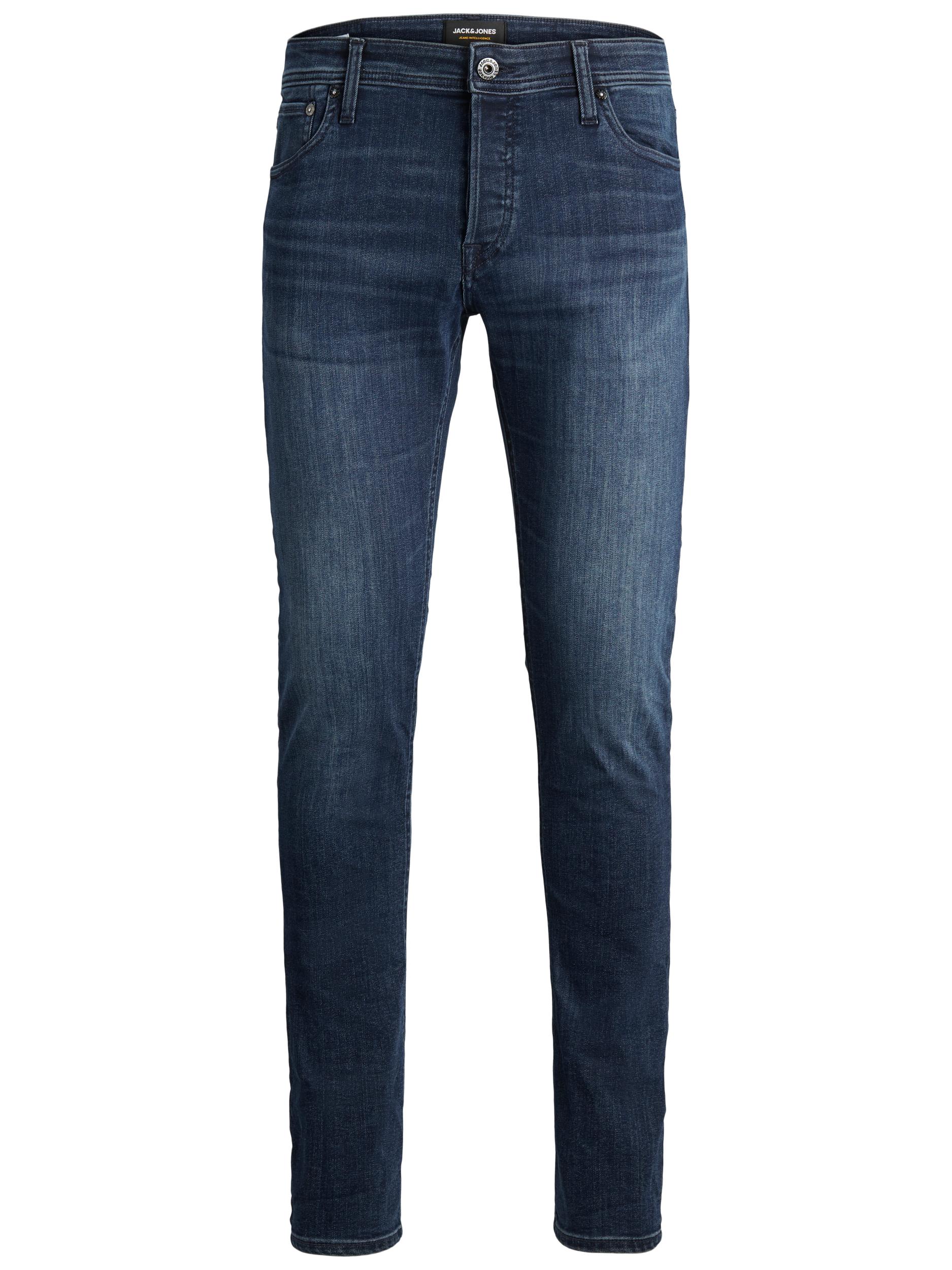 Più sostenibile Abbigliamento Jack & Jones Plus Jeans Glenn in Blu Scuro 