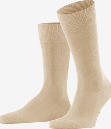 FALKE Socken 'Family' in Beige: Vorderseite
