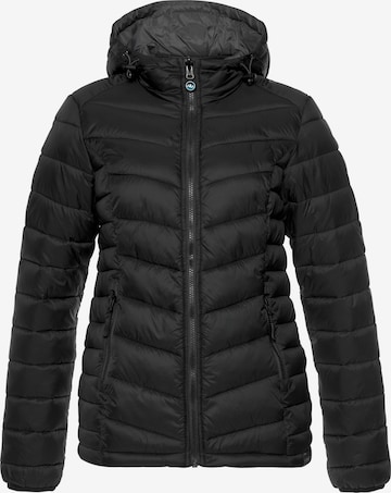 POLARINO Outdoor Jacket in Black: front