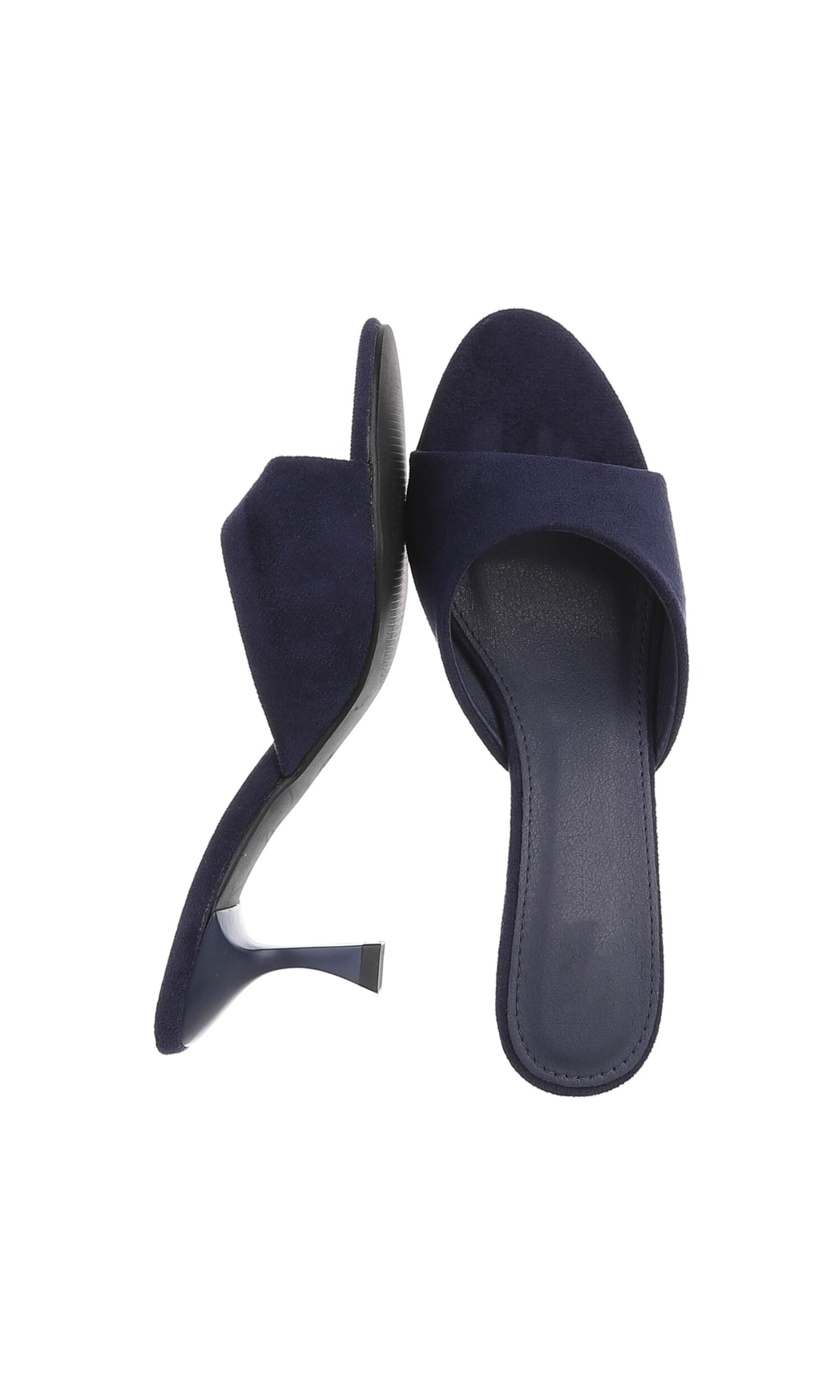 Ital-Design Pantolette in Blau