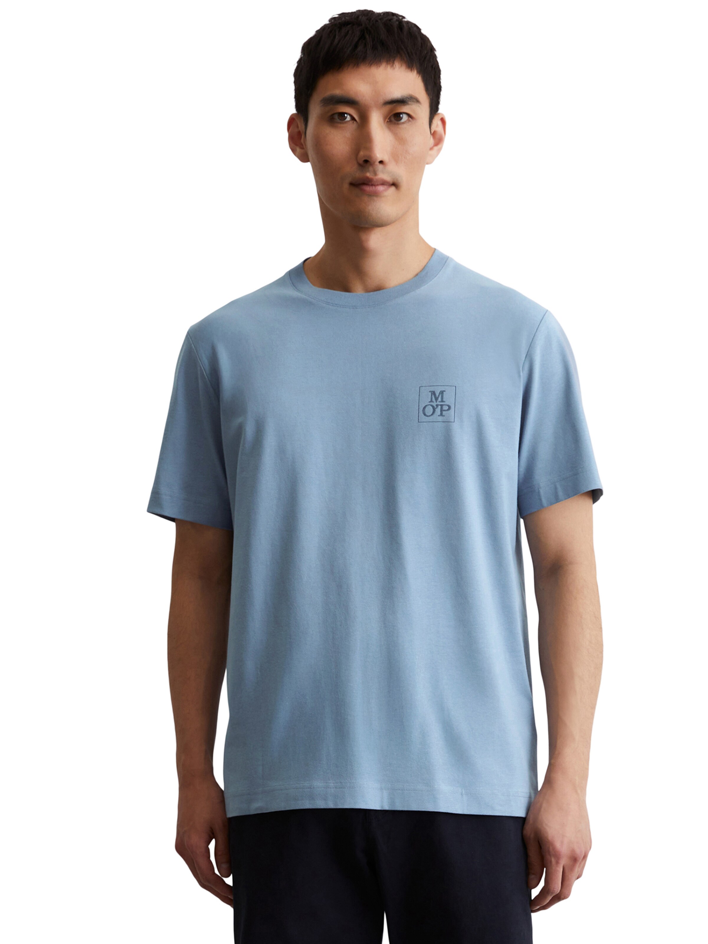 Marc O'Polo Μπλουζάκι σε μπλε: μπροστά