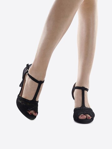 Sandalo con cinturino di Dream Pairs in nero