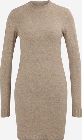 OBJECT Petite Knitted dress 'Thess' in Beige: front