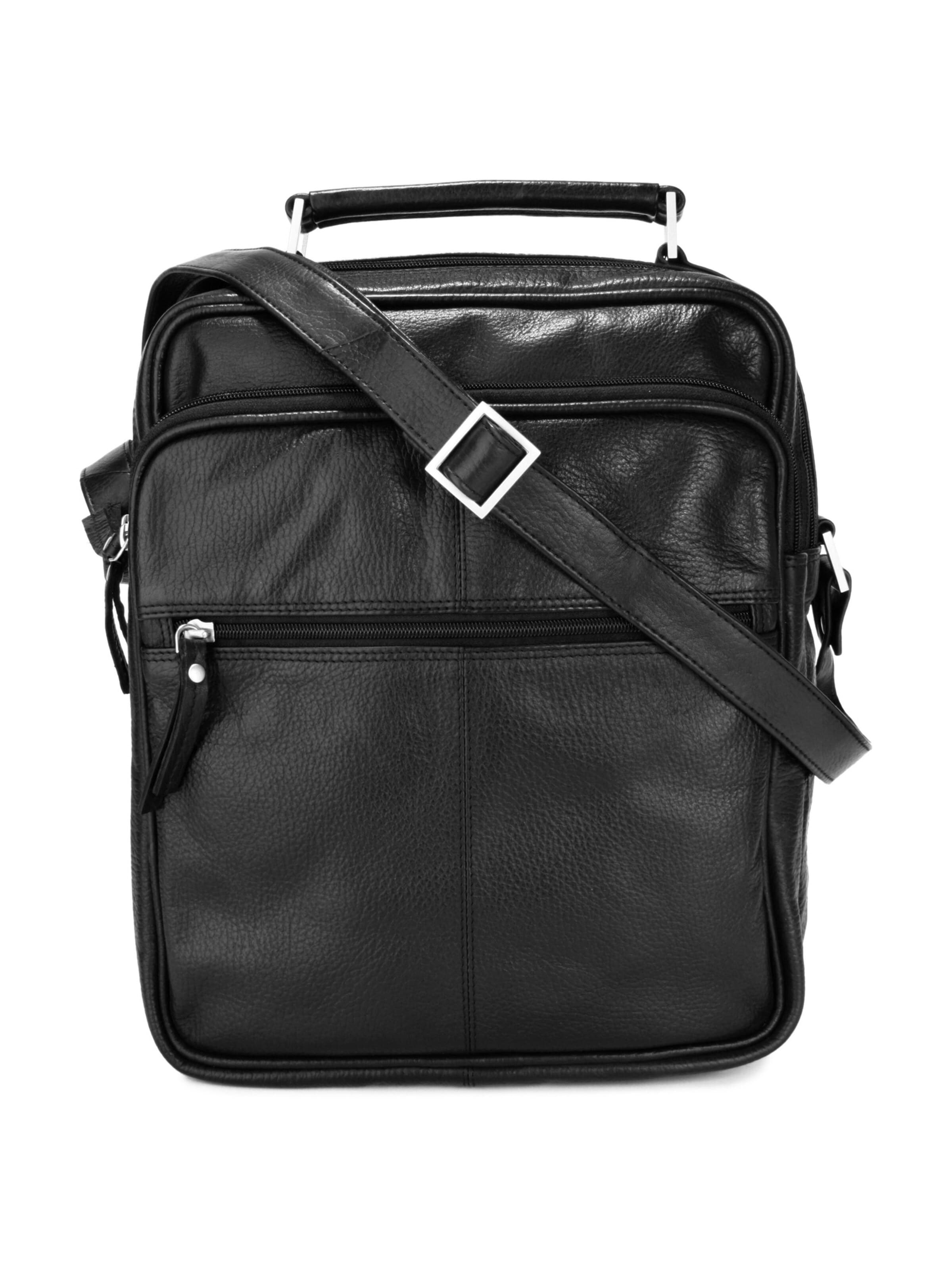 Szuna - Bolso de hombro en negro: frente