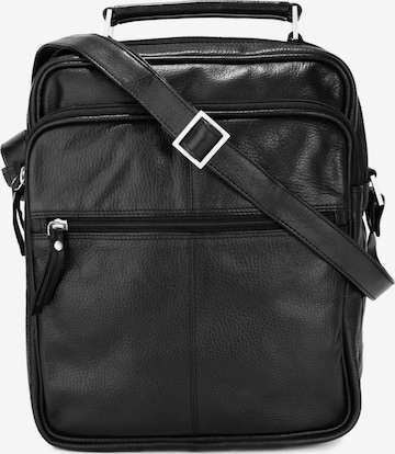 Sac à bandoulière Szuna en noir : devant
