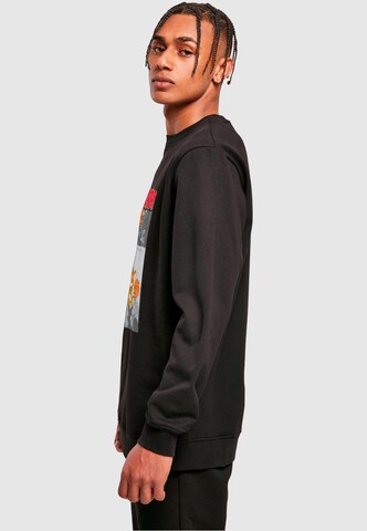 ABSOLUTE CULT Sweatshirt 'Tom and Jerry - Basketball Buddies' in Black