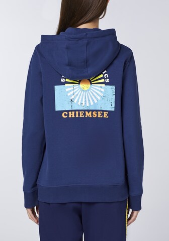 CHIEMSEE Zip-Up Hoodie in Blue