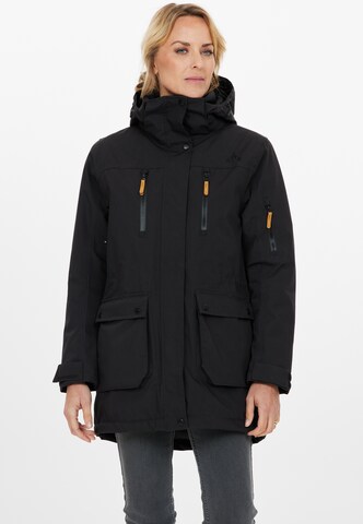 Whistler Parka 'Wander' in Schwarz: Vorderseite