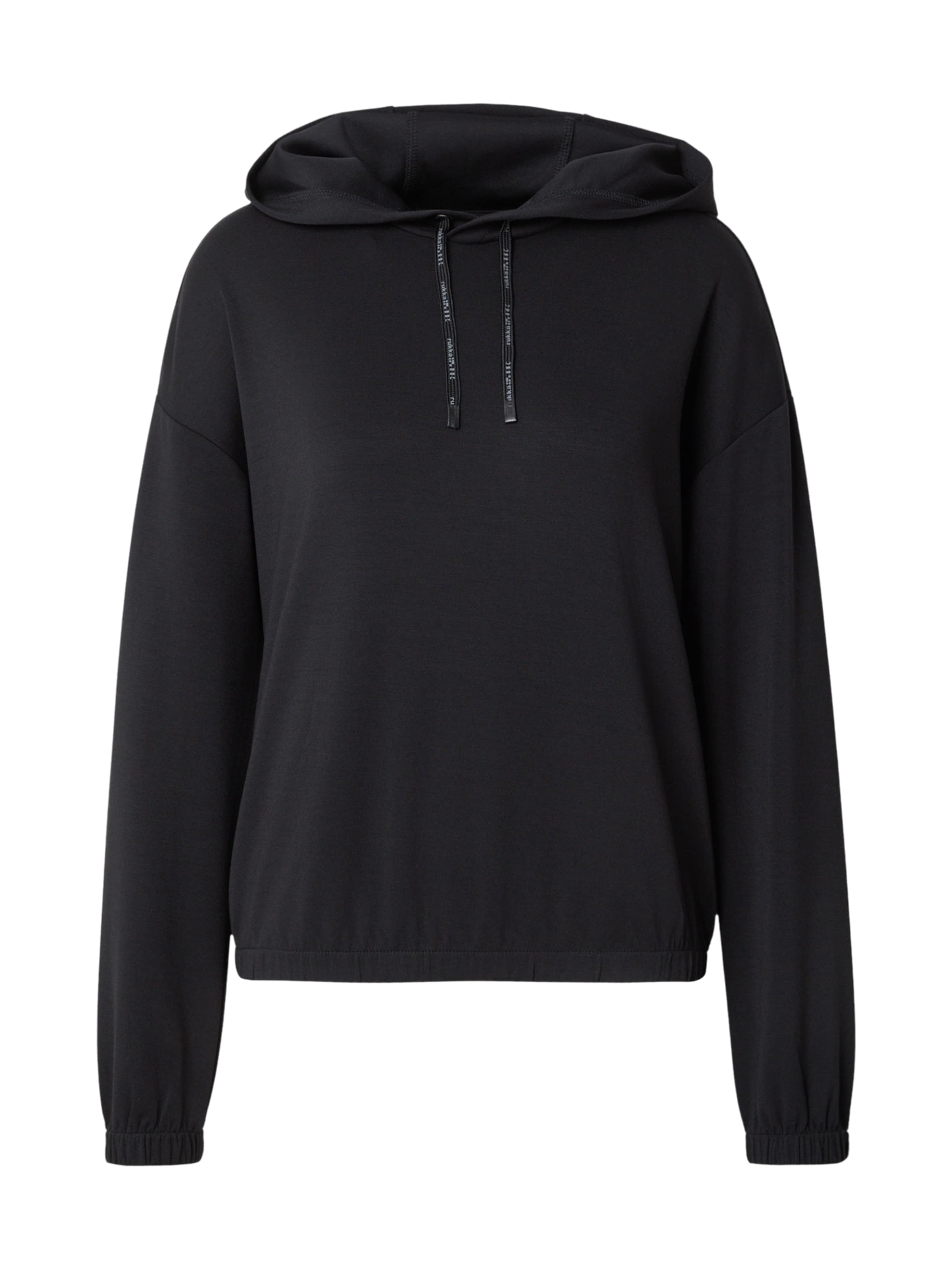 Rukka Спортен суитшърт 'MAAJARVI' в черно: отпред