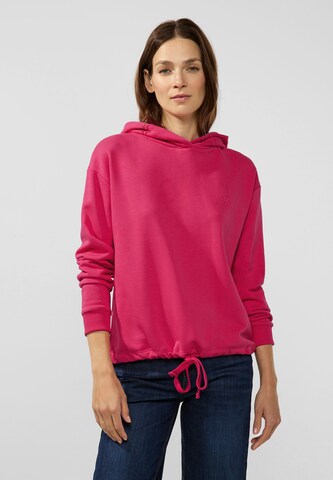 STREET ONE Sweatshirt in Pink: predná strana