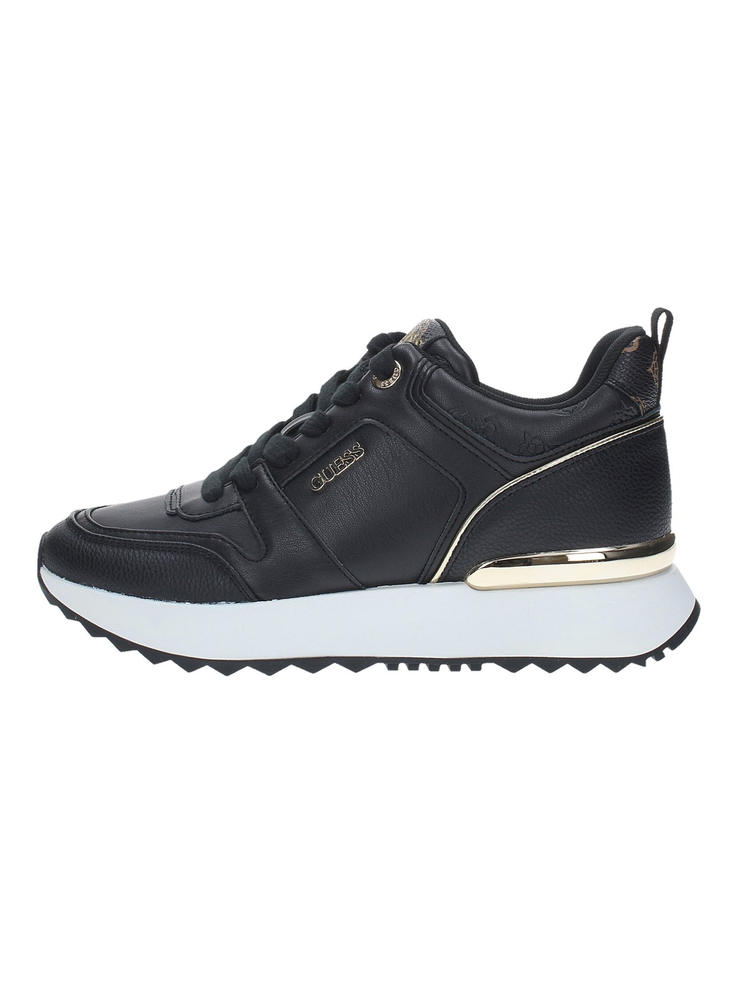 Sneaker bassa 'Guess FL8DDYELE12' di GUESS in nero: frontale