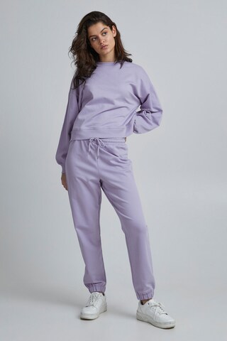 ICHI Tapered Pants 'VEA ' in Purple