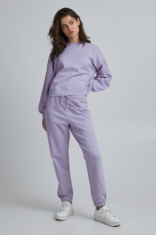 ICHI Tapered Pants 'IHVEA PA' in Purple