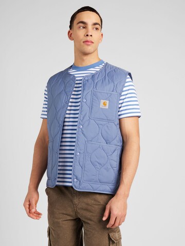 Carhartt WIP Vest 'Skyton' in Blue: front