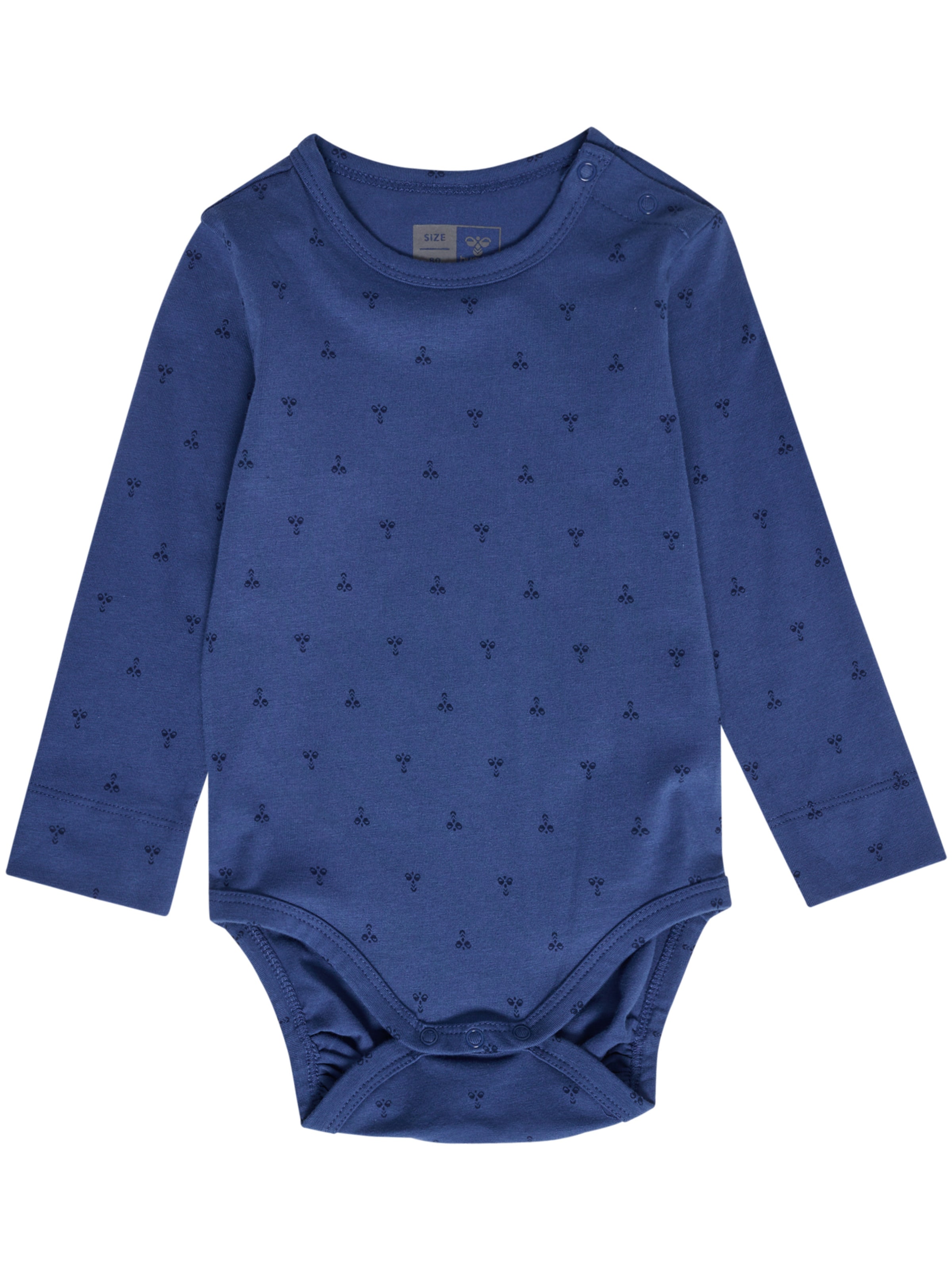 Hummel Body 'Beesy' in Blau: Vorderseite