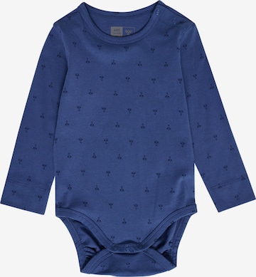 Hummel Romper/Bodysuit 'Beesy' in Blue: front