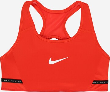 NIKE Bustier Športno spodnje perilo | rdeča barva: sprednja stran