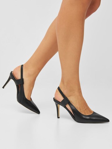 Bianco Slingpumps 'BIACHIC' in Schwarz: Vorderseite