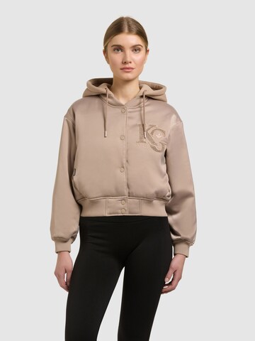 khujo Tussenjas 'Chani' in Beige: voorkant