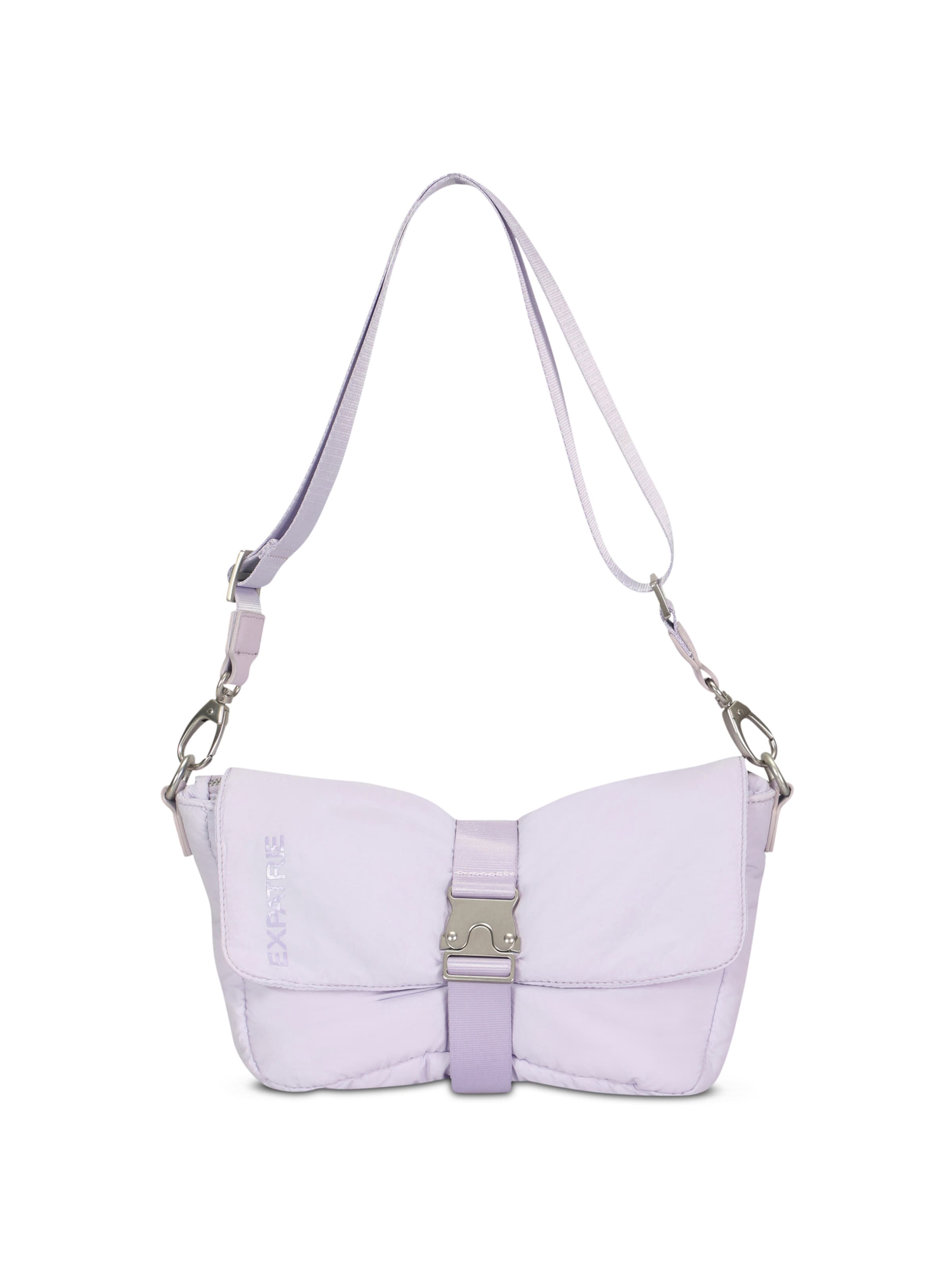 Sac à bandoulière 'Bobby' Expatrié en violet : devant