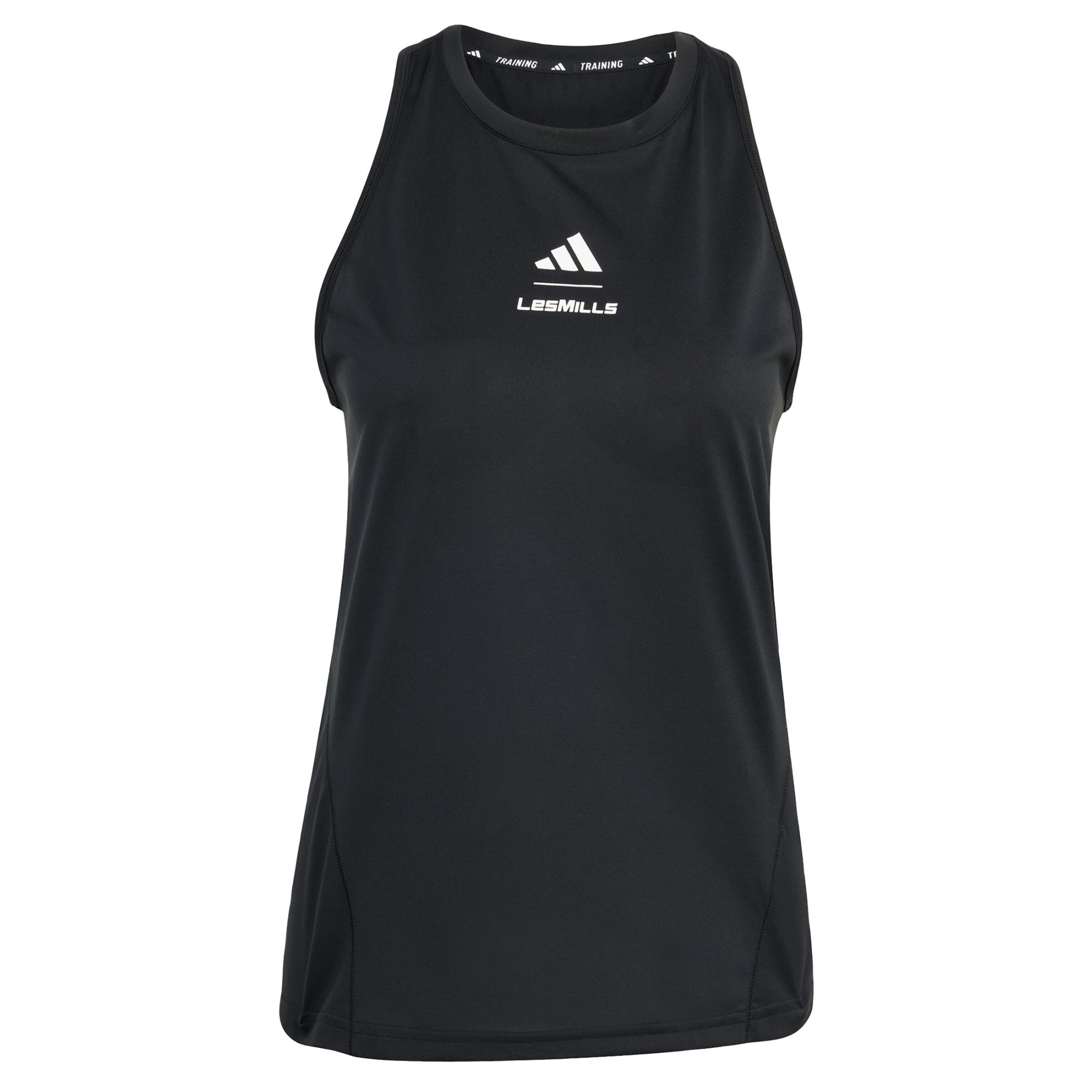 ADIDAS PERFORMANCE - Top deportivo 'Les Mills' en negro: frente