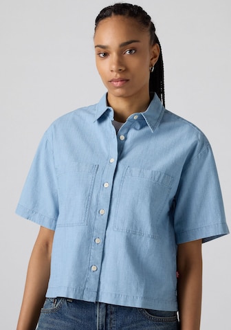 LEVI'S ® Bluse in Blau: Vorderseite