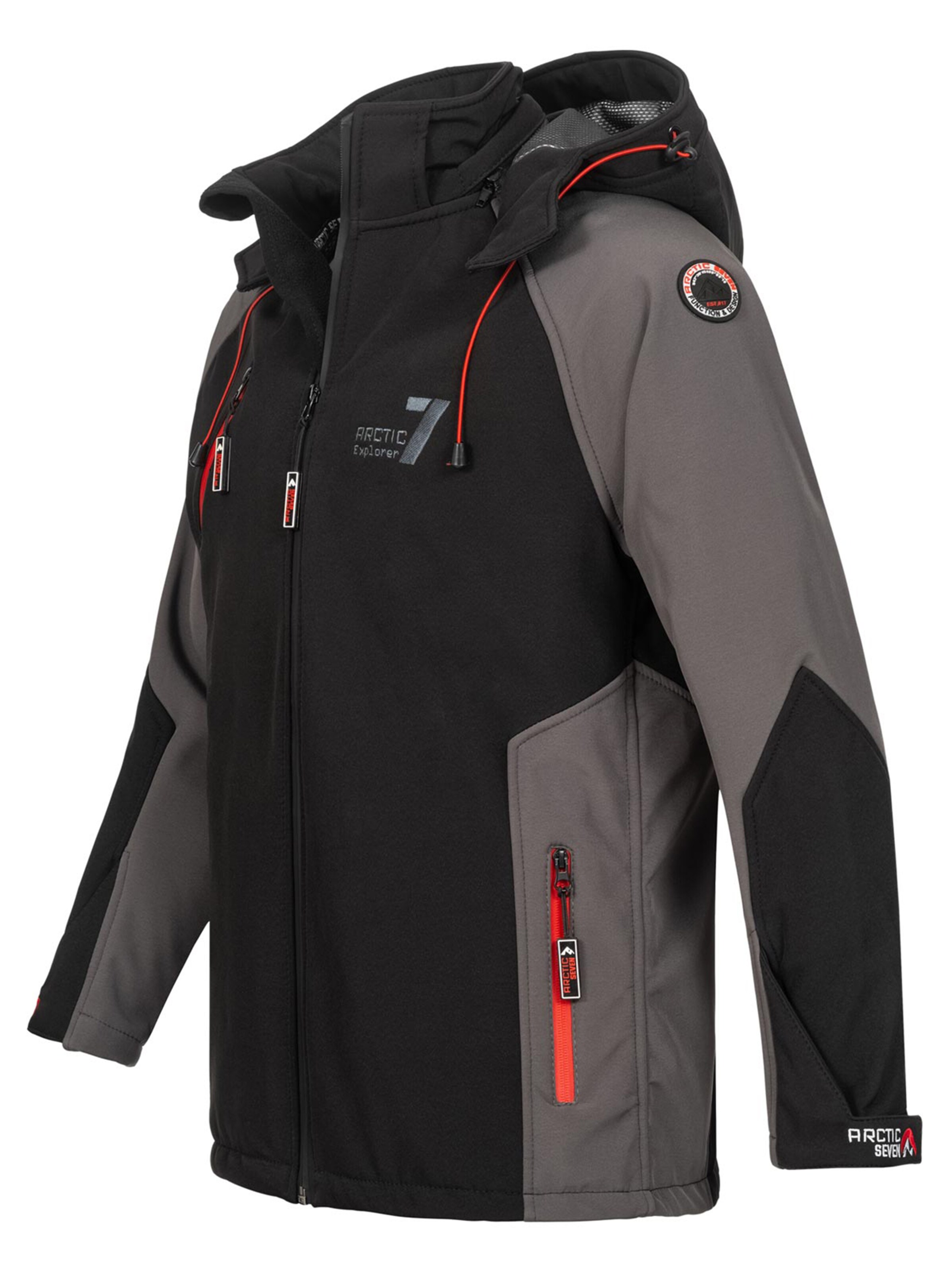 Arctic Seven Functionele jas in Zwart