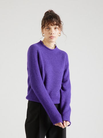 BOSS Orange - Pullover 'Fesperana' em roxo: frente