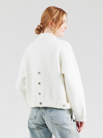 RINO & PELLE Knit cardigan 'Bubbly' in White