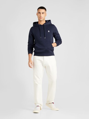 TOMMY HILFIGER Sweatshirt i blå