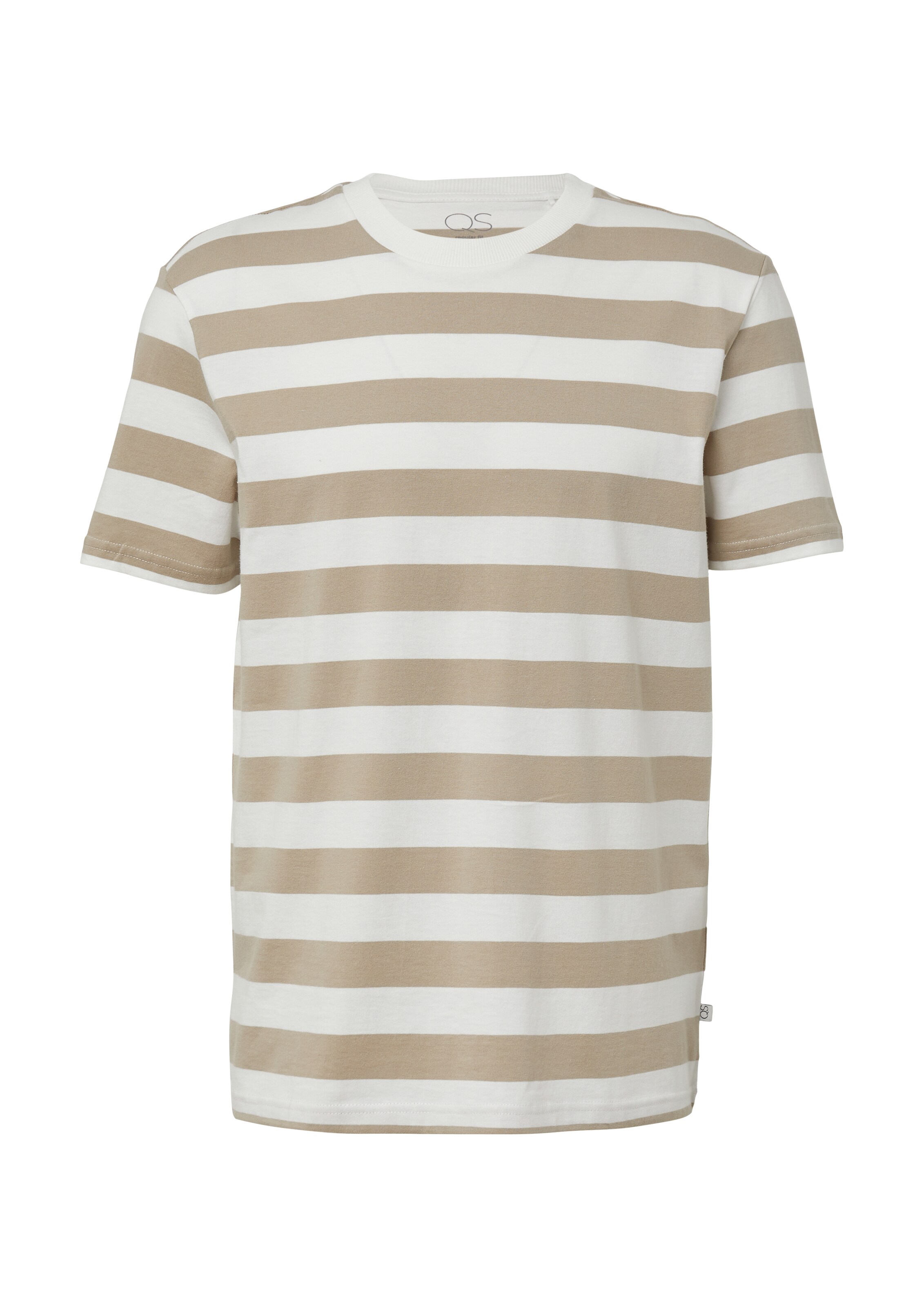 QS Shirt in Beige: front