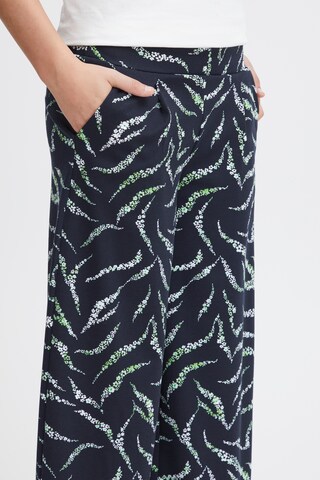 Wide leg Pantaloni 'KATE' di ICHI in blu