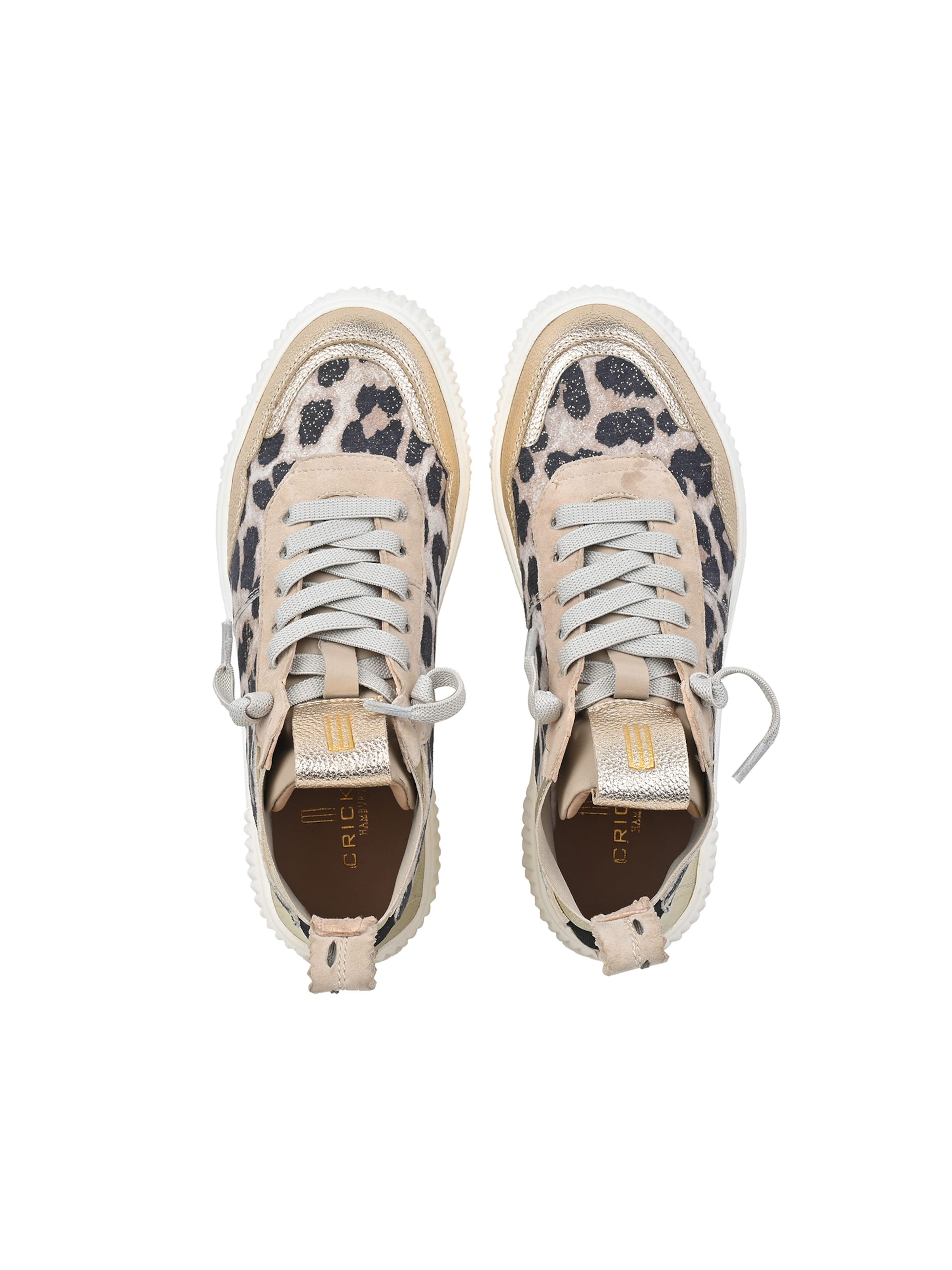Crickit Sneakers hoog ' REBEKA ' in Goud