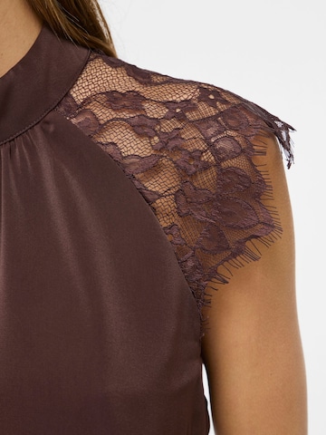 VILA Bluse 'VISimply' in Braun