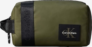 Trousses de toilette Calvin Klein en vert : devant