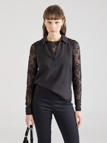 Chemisier 'VMHarper' VERO MODA en noir : devant