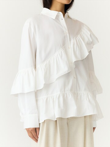 YAS Bluza 'YASWILLU' | bela barva