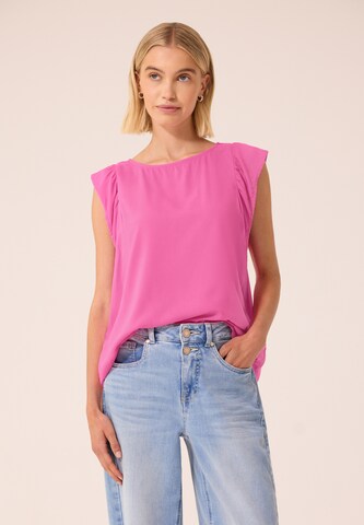 Street One Studio Blouse in Pink: front