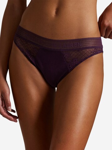 Polo Ralph Lauren Slip 'Love Collection' in Purple: front