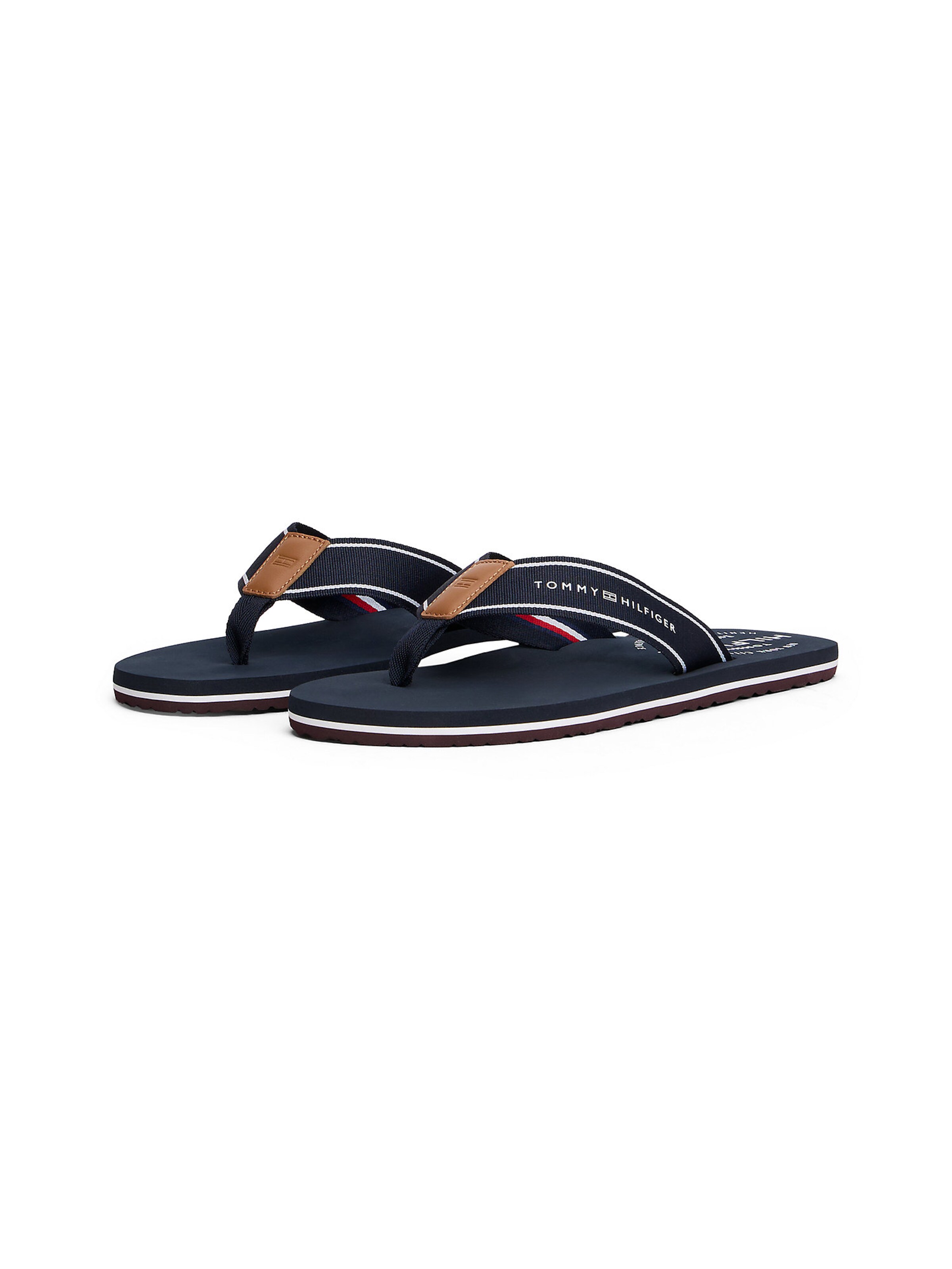 TOMMY HILFIGER Teenslippers in Blauw