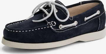 Chaussure basse 'Foss ' Travelin en bleu : devant